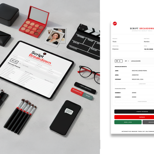 Script Breakdown: The ultimate tool for continuity on set. 