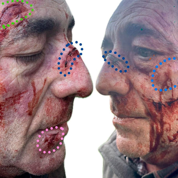 El Puzzle del Trauma: Construcción de un Personaje con Múltiples Prótesis FX de Bondo